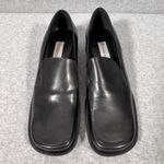 Etienne Aigner Women's Black Y2K Leather Loafers Size 9.5 Casual Flats Photo 3
