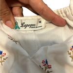 Lapogee flower print cold shoulder dress size medium Photo 3