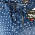 Avenue  Denim Virtual Stretch Woman’s Blue/ White Polka Dot Jean Shorts‎ Size 20 Photo 1