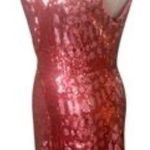 Bebe  addiction pink sequined mini dresz Photo 1