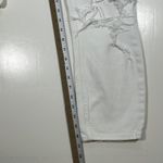 Abercrombie & Fitch High Rise Mom Jeans Curve Love Distressed White Denim 27/4R Photo 8
