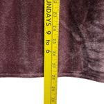 EXPRESS  Velvet Lace-Up Deep V Neck Racerback Cami Maroon Womens Medium NWT Photo 7