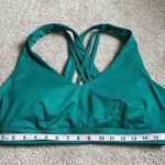Ideology Green Low Impact Strappy Back Sports Bra Size 1X Photo 4