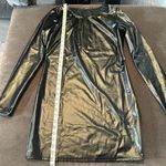 Women’s Black BodyCon Short Long Sleeve Lightweight Party Dress Size L Size L Photo 5