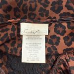 secret treasures  Lingerie Sleepwear Nightgown Size Medium Leopard Slip Chemise Photo 3