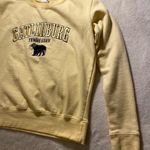 Pacific & Co. Yellow Gatlinburg Tennessee Crewneck Sweater Small Oversized EUC Photo 1