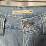 Levi's Levi’s Low Pro Straight Jeans in Light Wash Size 27 Photo 6