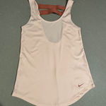 Nike ‎ Women's xs Pink Racerback Athletic Tank Top Crisscross Back Photo 0