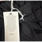 Grace Karin  Pants Black High Waist Tie Waist Tapered Ankle Pockets Sz S NWT Photo 7