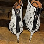 Givenchy Black and White Lace-Up Women's Shoes Photo 3