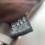 Nine West Bag Small Monogrammed Vintage Pleather Brown Cute Photo 11