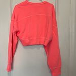 Aerie Offline By  Throwback Snap Fleece Crewneck Sweatshirt Size Medium  Photo 1