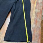 Old Navy  Black Wide Leg Pants Cropped, Size 24 Plus Women Photo 6