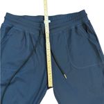 Zyia Active Ankle Zip Jogger Pants Pull On Drawstring Navy Athleisure Women's S Photo 6