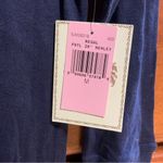 Juicy Couture  Pam Gela Regal 26" Henley Sleepwear Pajama Top Blue Women's Medium Photo 8