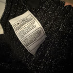 Hurley  Black Metallic Knit Top Photo 4