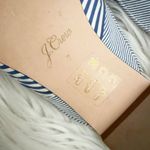 J. CREW | Bow Tie Stripe Blue White Mules Flats Slides Preppy Fabric | Size 7 Photo 7