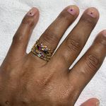 Beverly Hills Boutique Ring Set Of 4... Gold Photo 7