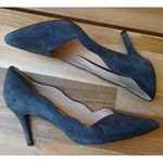 Cole Haan Cushioned Insole Grand OS Suede Courts Heels Pumps Dark Gray Size 6 Photo 5