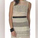 Chelsea and Violet White & Black Lace Mini Dress Size M Pre-owned Photo 9