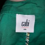 CAbi  Kelly green lightweight S one button jacket Photo 3
