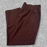Studio 1940 NWT Plus Petite size 22W / 24W length plum high waisted wide leg trousers Photo 6