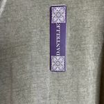 Dantelle  Women Blouse Green XL Oil Dye Ruffle Hem Stretch Top Short Sleeve Photo 1