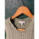 Poetry  Green Knit Sweater Vest Sz XS Photo 1