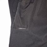 Healing Hands Black Scrub Set Small/Medium V-Neck Top Cargo Drawstring Pants Photo 3