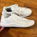 Mizuno  White Athletic Sneakers Photo 3
