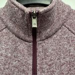 Columbia Plum Purple Zip Front Fleece Zip Front Jacket Size Small Photo 5