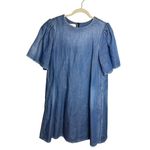 CO Denim Mini Swing Dress Sz. S Blue Photo 1