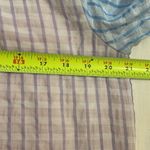 English Factory Pastel Striped Colorblock Button Up Shirt Womens Size Small Photo 5