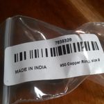 Matrix Fire Opal 14K Rose Gold Over Copper Ring (Size 9) Photo 11