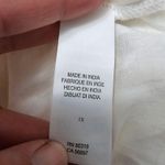 Lucky Brand  Cream & White Jacquard Knit Henley Size 1X Photo 6