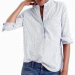 Womens J Crew Merrill Mid Rise Medium Wash Cuffed Denim Jean Shorts Photo 0