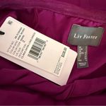 Liv Foster Clara Satin Long Dress Wine Berry Women’s Sz 2 Purple Photo 6