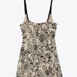 ZARA sleeveless printed rustic short romper Photo 5