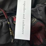 Cupcakes & Cashmere Black Red Floral Halter Dress Small Black Photo 8