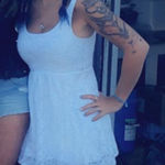 Ambiance Apparel Small White Short Tank Top Dress with Belt Loops Photo 0