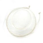 Vintage 1950s Ivory Mushroom Hat Daisy Lace Trim & Net Veil Bridal Cocktail White Photo 8