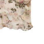 J.B.S Ltd Cream Floral Ruffle Trim Tie Photo 3