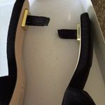 Good American Terry Kickstand Mule High Heel Women Terry Cloth Black Size 9.5 Photo 3