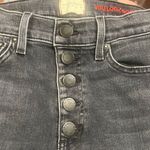 Alice + Olivia ✨HP✨ Good Hr Exposed Button Ankle Skinny Black Sz 26 Jeans✨ Photo 6