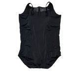 Lane Bryant *New Livi One Piece Swimsuit Womens Plus Size 32 Black White 1/4 Zip Photo 1