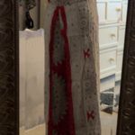 Tribal Print Wide Leg Palazzo Pant/skirt Red Photo 2