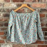 J.Crew  Liberty Edenham Floral Off The Shoulder Blouse, 4 Photo 6