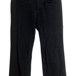 Anthropologie 624. “The essential crop flare” black size 8 Photo 0