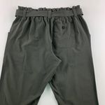 Athleta Olive Charcoal Skyline High Rise Paper Bag Waist Ankle Pant 6 Photo 7