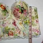 J.NNA Floral Lace Bustier Top Large White Photo 5